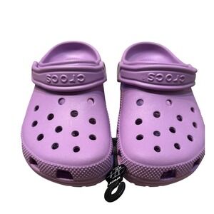 Kids Crocs Classic Clog‎ Lilac Purple Size J3